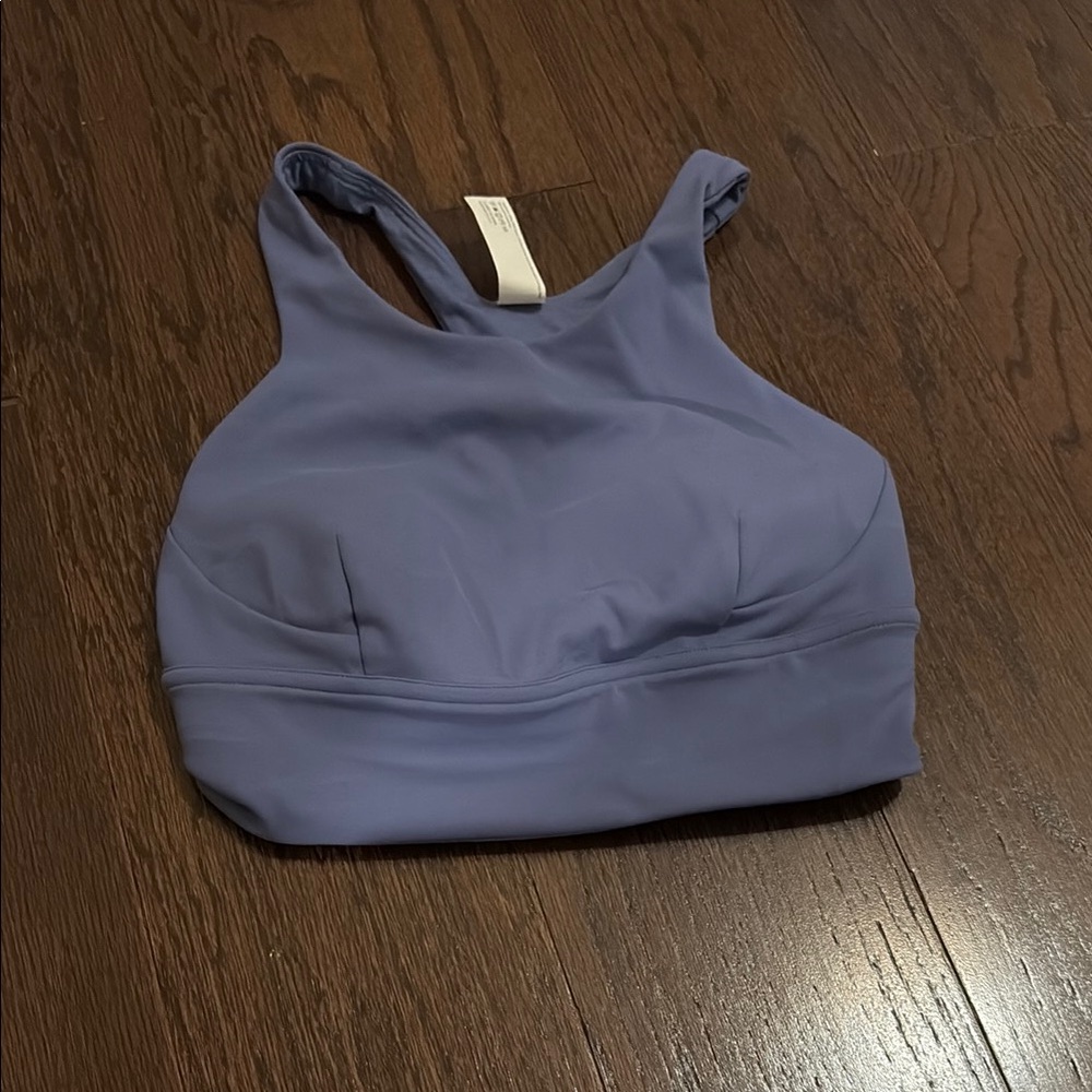 Wunder Train Longline Bra in the color Water Drop